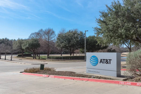 Entrance to AT T Training Campus in Irving, Texas, USA