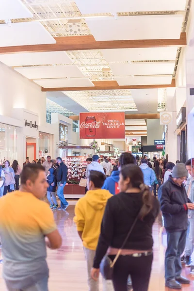 Pessoas que fazem compras no shopping Grapevine Mills durante a Black Friday e evento de venda de Ação de Graças — Fotografia de Stock