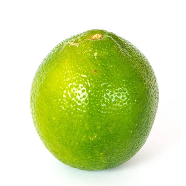 A whole lime isolated — Stockfoto