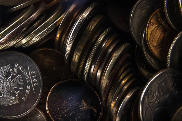 Onödiga metall mynt — Stockfoto