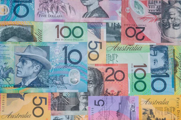 Australische dollar bank notes — Stockfoto