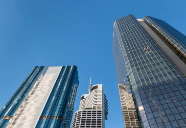 Brisbane Cbd içinde modern gökdelenler 