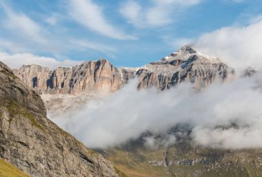 Sella grup massif Dolomites Piz Boe pik ile