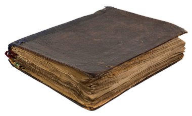 eski kitap, izole, kapağı, kapak, Rus, eski sayfaları