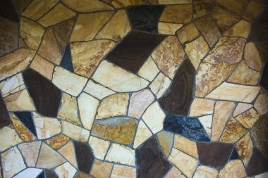 bir duvar bir vahşi çok renkli doğal taş doku