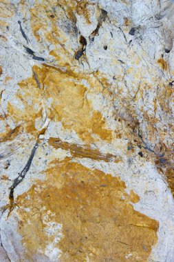 Tüf vulcanic bir kaya türü. yakın çekim arka plan dokusu