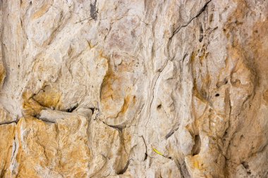 Tüf vulcanic bir kaya türü. yakın çekim arka plan dokusu