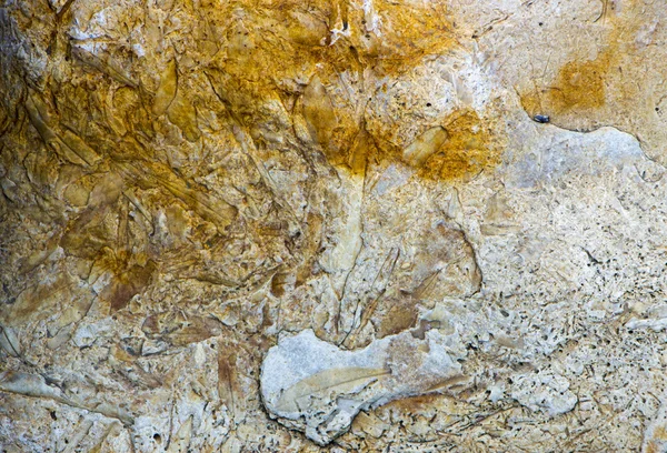 Tuff é uma pedra vulcânica. close-up textura de fundo — Fotografia de Stock