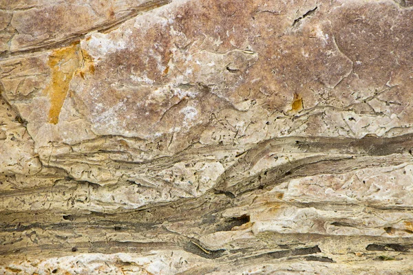 凝灰岩是一个 vulcanic 的石头。特写背景纹理 — 图库照片