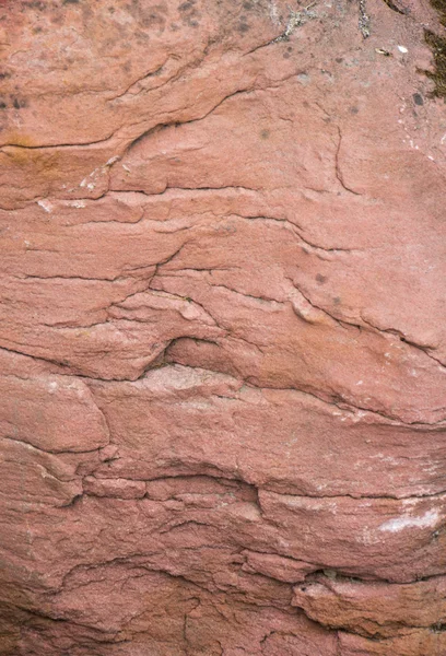 Close-up van een granieten muur van een gebouw voor achtergronden. — Stockfoto