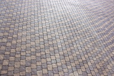 Reklam yakın çekim için turuncu beton döşeme deseni 