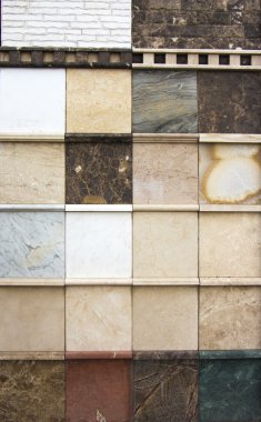 kare örnekleri çok renkli mermer bakan