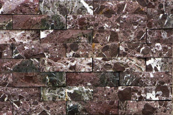 Faktura marmurowa Cegła kolorowe próbki — Zdjęcie stockowe