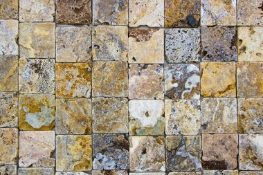 renkli kumtaşı tuğla yakın çekim dokusuna, 