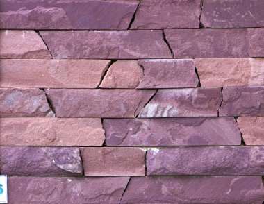 Kayrak, taş, granit, Traverten kaplama kırmızı,