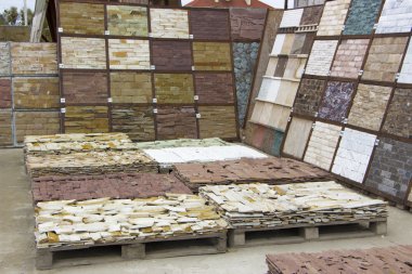 örnek taşlarının farklı karşı karşıya stok renkler