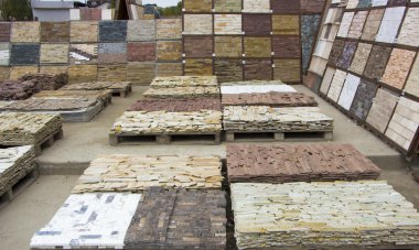 örnek taşlarının farklı karşı karşıya stok renkler