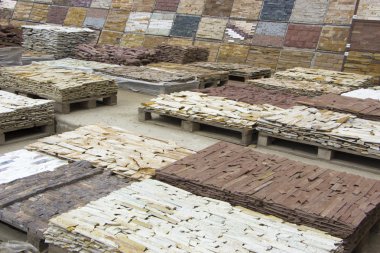 örnek taşlarının farklı karşı karşıya stok renkler