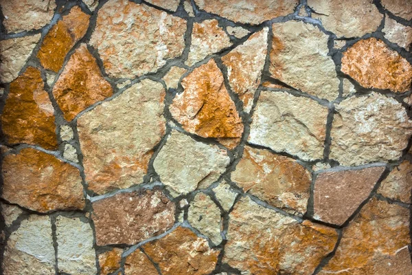 乾燥した石の壁のテクスチャ背景 — ストック写真