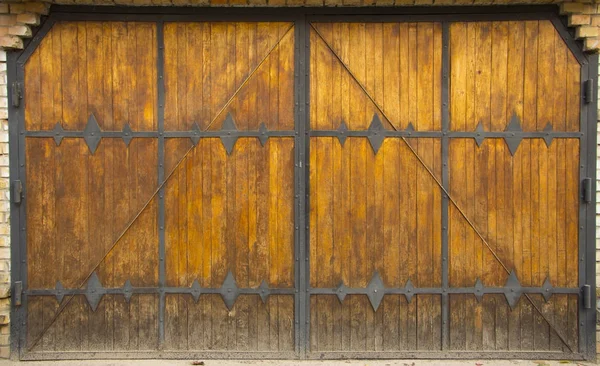 Madeira marrom prancha parede textura fundo close-up — Fotografia de Stock