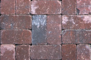 Parça döşeme için beton parke döşeme örneği