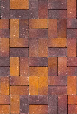 Parça döşeme için beton parke döşeme örneği