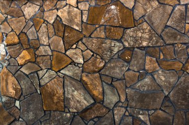 Taş duvar doku arka plan Kuru
