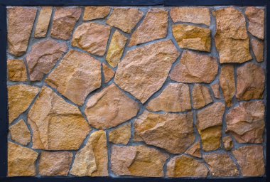 Taş duvar doku arka plan Kuru