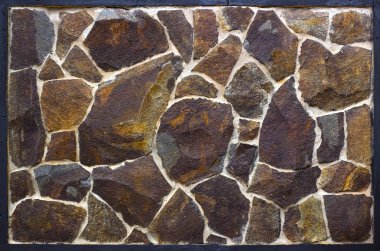 Taş duvar doku arka plan Kuru