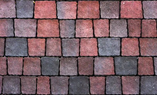 A sample of concrete paving slab for laying tracks — Stock Photo, Image