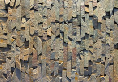 Modern Multi renk taş, kayrak Traverten kumtaşı arka planı için kullanılan duvar