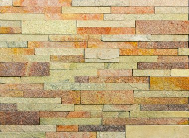 Modern Multi renk taş, kayrak Traverten kumtaşı arka planı için kullanılan duvar