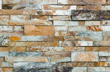 Modern Multi renk taş, kayrak Traverten kumtaşı arka planı için kullanılan duvar