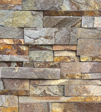 Modern Multi renk taş, kayrak Traverten kumtaşı arka planı için kullanılan duvar