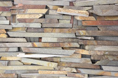 Modern Multi renk taş, kayrak Traverten kumtaşı arka planı için kullanılan duvar