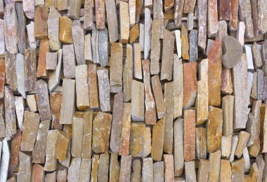 Modern Multi renk taş, kayrak Traverten kumtaşı arka planı için kullanılan duvar