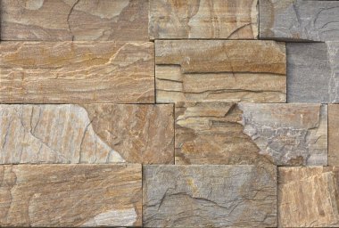 Modern Multi renk taş, kayrak Traverten kumtaşı arka planı için kullanılan duvar