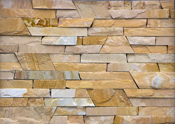 Piedra multicolor moderna, pizarra travertino arenisca pared utilizada para fondo — Foto de Stock