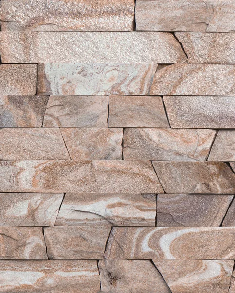 Modern Multi Color Stone, slate travertine sandstone Wall used for Background — Stock Photo, Image