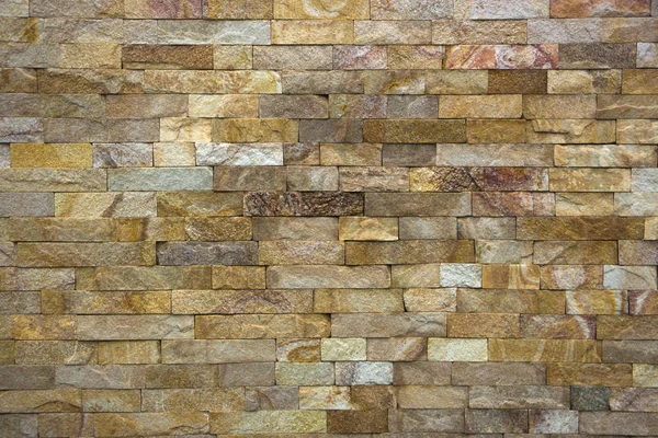 Pierre multicolore moderne, mur de grès travertin en ardoise utilisé pour le fond — Photo