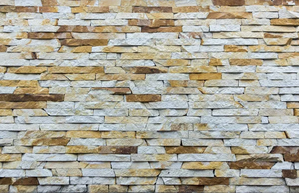 Modern Multi renk taş, kayrak Traverten kumtaşı arka planı için kullanılan duvar — Stok fotoğraf