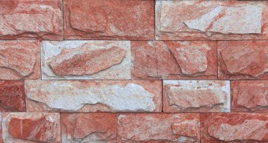 Taş doku, karşı karşıya Traverten fayans duvar