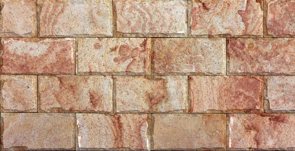 Stone wall textur, travertin kakel inför — Stockfoto