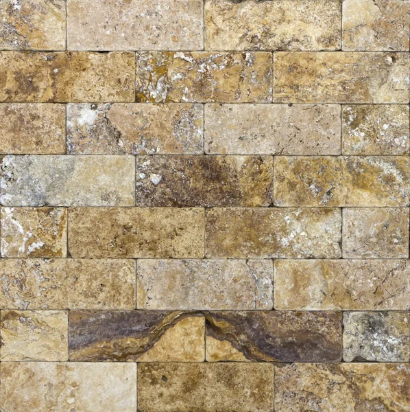 Taş doku, karşı karşıya Traverten fayans duvar