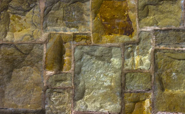 Künstlerische Sandstein Wand Textur Hintergrund Muster — Stockfoto