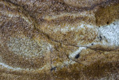 Gri granit dokulu ve blok artalanları