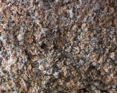 Gri granit dokulu ve blok artalanları