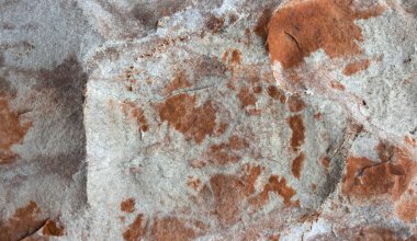 Pembe Beyaz ile kırmızı granit doku arka plan damarlar