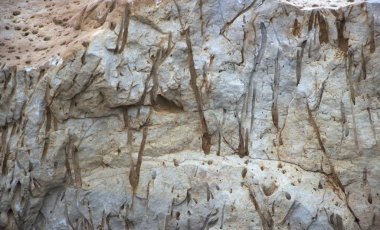 Pembe Beyaz ile kırmızı granit doku arka plan damarlar