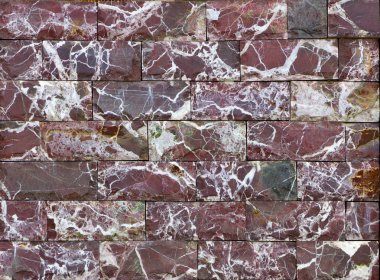 Mermer doku dekoratif tuğla, kiremit doğal taş duvar. Besin maddeler ve içecekler.